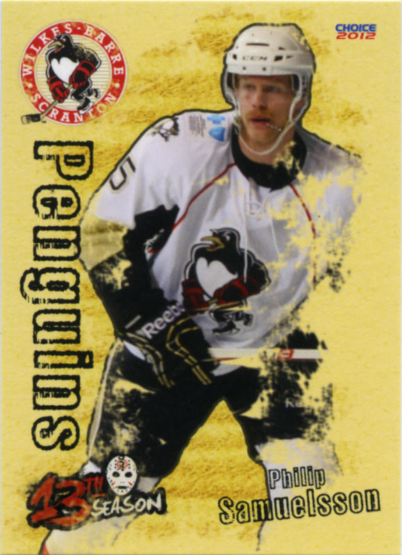 Wilkes-Barre/Scranton Penguins 2011-12 hockey card image