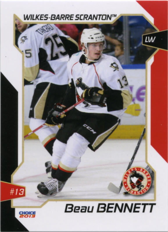 Wilkes-Barre/Scranton Penguins 2012-13 hockey card image