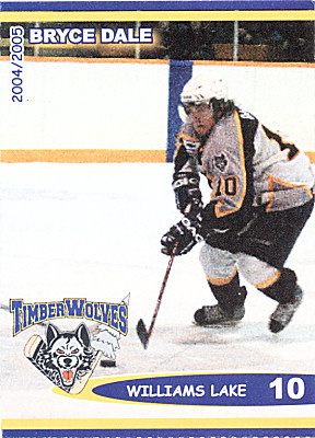 Williams Lake Timberwolves 2004-05 hockey card image