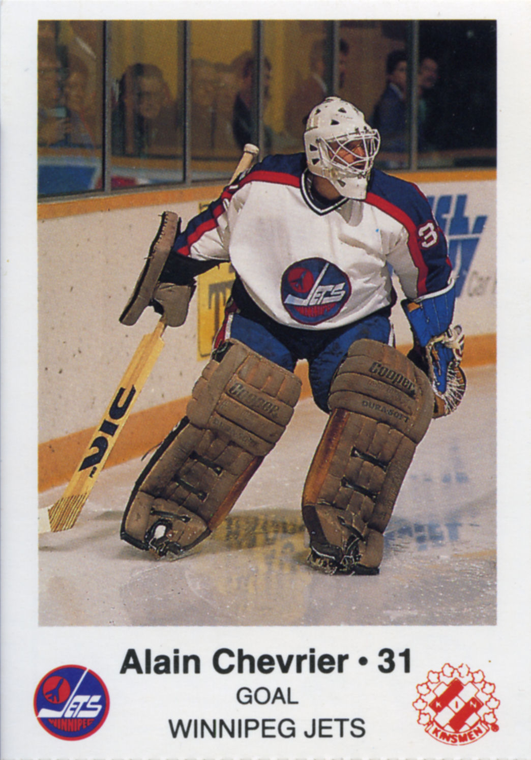 Winnipeg Jets 1988-89 hockey card image