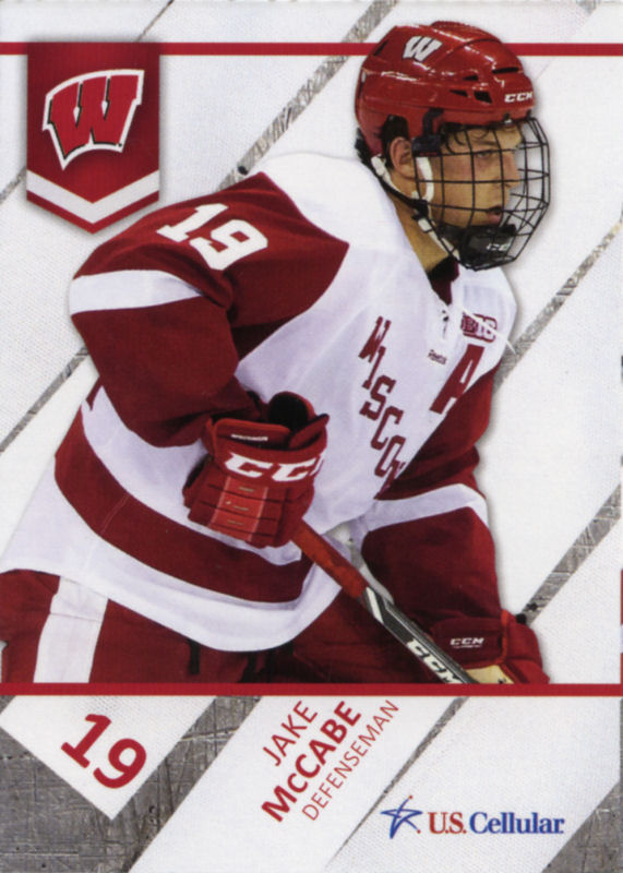 Wisconsin Badgers 2013-14 hockey card image