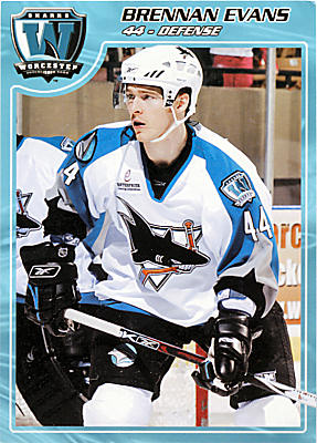 Worcester Sharks 2006-07 hockey card image