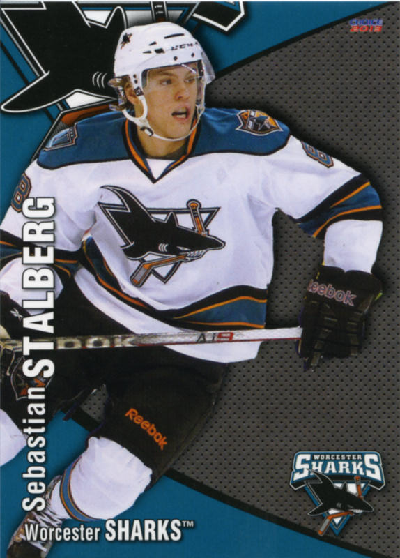 Worcester Sharks 2012-13 hockey card image