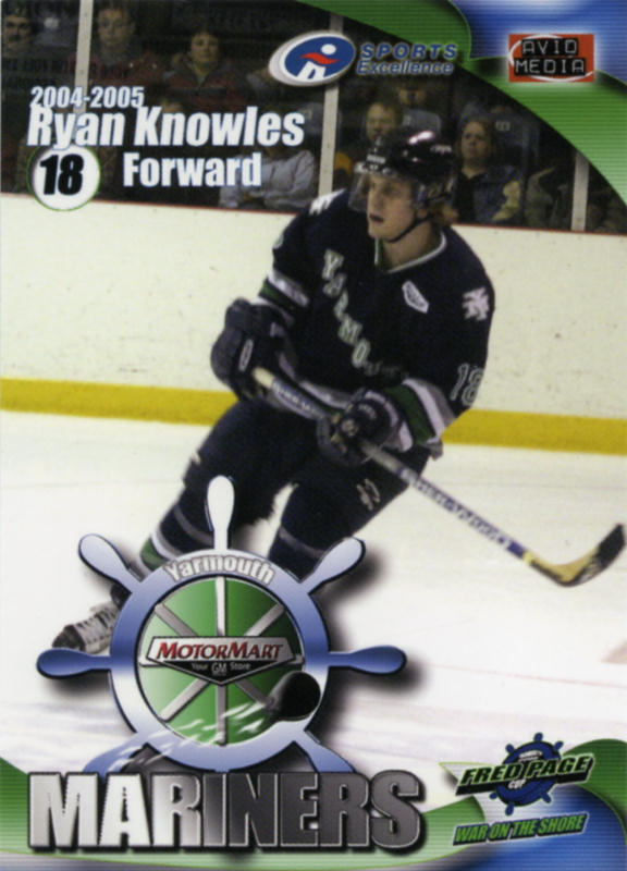 Yarmouth Mariners 2004-05 hockey card image