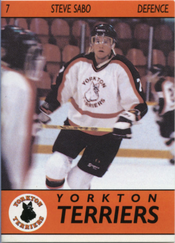 Yorkton Terriers 1992-93 hockey card image