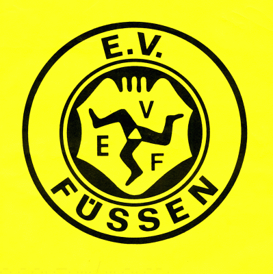 Fuessen EV 1981-82 hockey logo of the 1.GBun