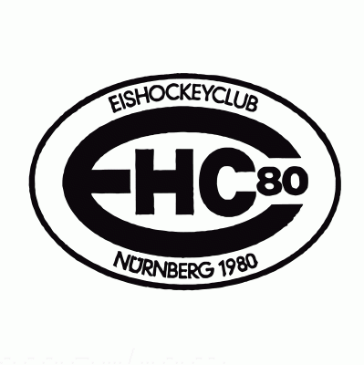 Nuermberg EHC 1988-89 hockey logo of the 2.GBun