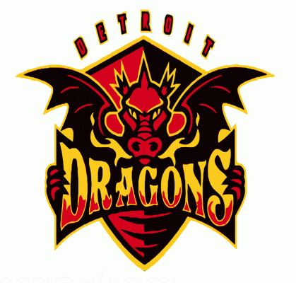 Detroit Dragons 2008-09 hockey logo of the AAHA