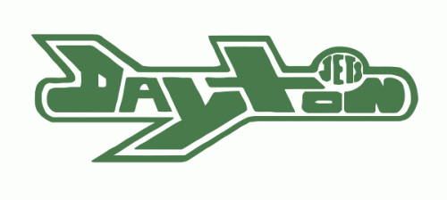 Dayton Jets 1986-87 hockey logo of the AAHL