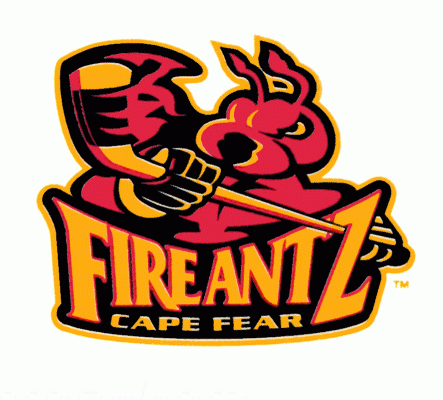Cape Fear Fire Antz 2002-03 hockey logo of the ACHL