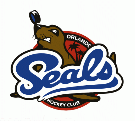 Orlando Seals 2002-03 hockey logo of the ACHL