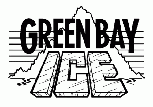 Green Bay Ice 1992-93 hockey logo of the AHA