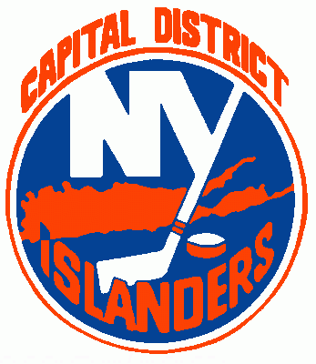 Capital District Islanders 1990-91 hockey logo of the AHL