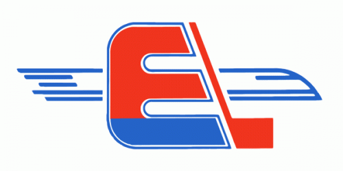 Fredericton Express 1986-87 hockey logo of the AHL