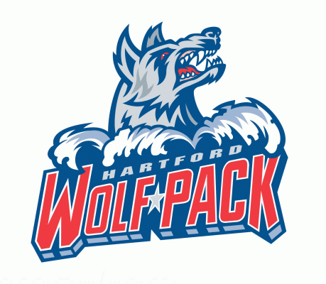 Hartford Wolf Pack 2013-14 hockey logo of the AHL