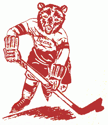 Hershey Bears 1992-93 hockey logo of the AHL