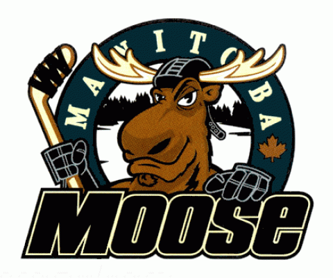 Manitoba Moose 2001-02 hockey logo of the AHL