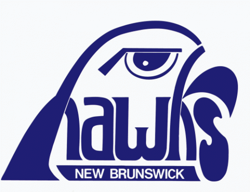 New Brunswick Hawks 1978-79 hockey logo of the AHL