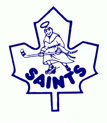 Newmarket Saints 1986-87 hockey logo of the AHL