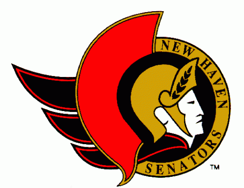 New Haven Senators 1992-93 hockey logo of the AHL