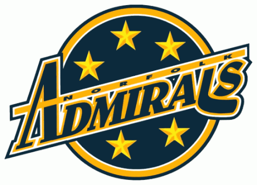 Norfolk Admirals 2000-01 hockey logo of the AHL