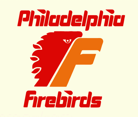 Philadelphia Firebirds 1977-78 hockey logo of the AHL
