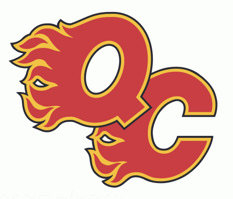 Quad City Flames 2007-08 hockey logo of the AHL
