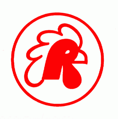 Rhode Island Reds 1976-77 hockey logo of the AHL