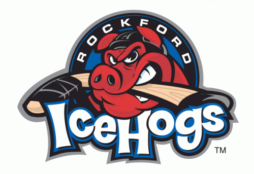 Rockford IceHogs 2008-09 hockey logo of the AHL