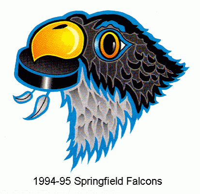Springfield Falcons 1994-95 hockey logo of the AHL