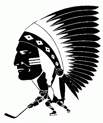 Springfield Indians 1974-75 hockey logo of the AHL