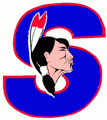 Springfield Indians 1987-88 hockey logo of the AHL