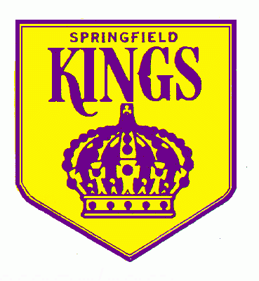 Springfield Kings 1973-74 hockey logo of the AHL