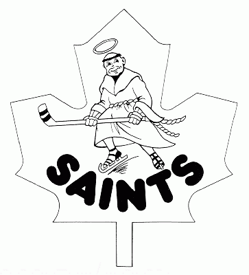 St. Catharines Saints 1982-83 hockey logo of the AHL