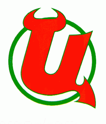 Utica Devils 1989-90 hockey logo of the AHL