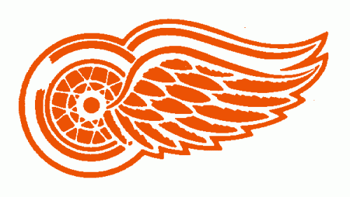 Virginia Red Wings 1973-74 hockey logo of the AHL