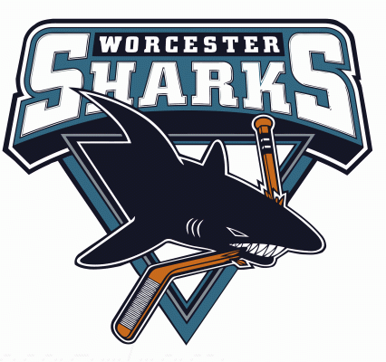 Worcester Sharks 2008-09 hockey logo of the AHL