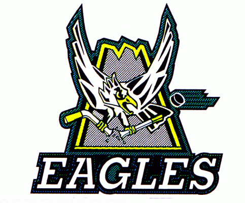 Bow Valley Eagles 2000-01 hockey logo of the AJHL