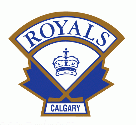 Calgary Royals 2000-01 hockey logo of the AJHL