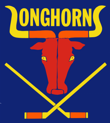 Lethbridge Longhorns 1973-74 hockey logo of the AJHL