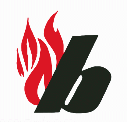 Lloydminster Blazers 1989-90 hockey logo of the AJHL
