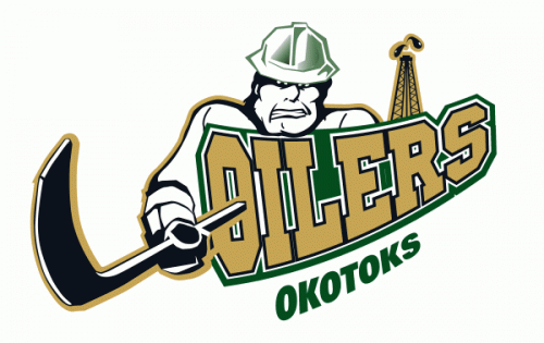 Okotoks Oilers 2006-07 hockey logo of the AJHL
