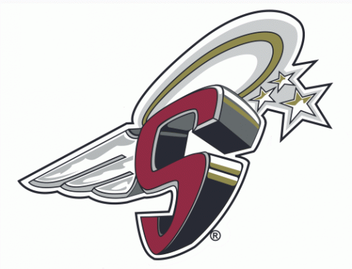 Spruce Grove Saints 2008-09 hockey logo of the AJHL