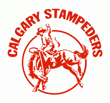 Calgary Stampeders 1968-69 hockey logo of the ASHL