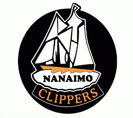 Nanaimo Clippers 1996-97 hockey logo of the BCHL
