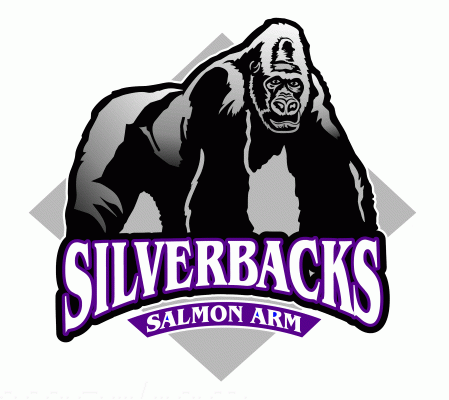Salmon Arm Silverbacks 2007-08 hockey logo of the BCHL