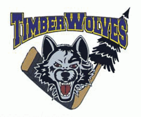 Williams Lake TimberWolves 2005-06 hockey logo of the BCHL