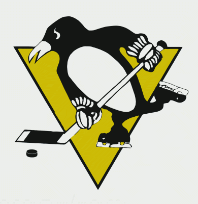 Ladner Penguins 1989-90 hockey logo of the BCJHL