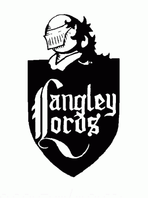 Langley Lords 1976-77 hockey logo of the BCJHL
