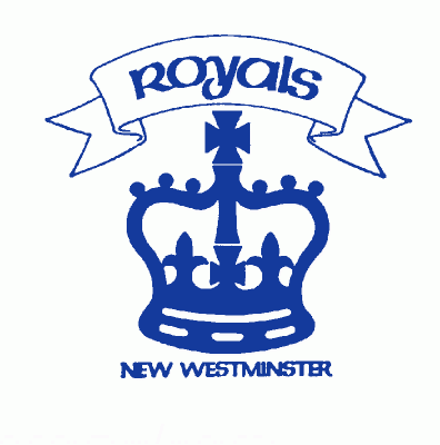 New Westminster Royals 1970-71 hockey logo of the BCJHL